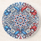 Untersetzer mit französischem Farbdesign (Vorne)