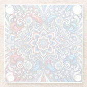 Untersetzer mit französischen Farben (Rückseite)