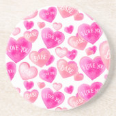 Untersetzer mit geschliffener Liebe (Vorne)