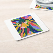 Untersetzer mit Green Maurice (angewinkelt)