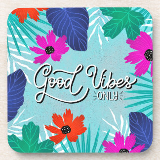 Untersetzer mit guten Blume und Blätter