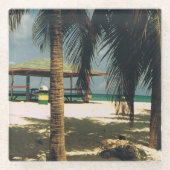 Untersetzer mit Inselszene (Vorderseite)