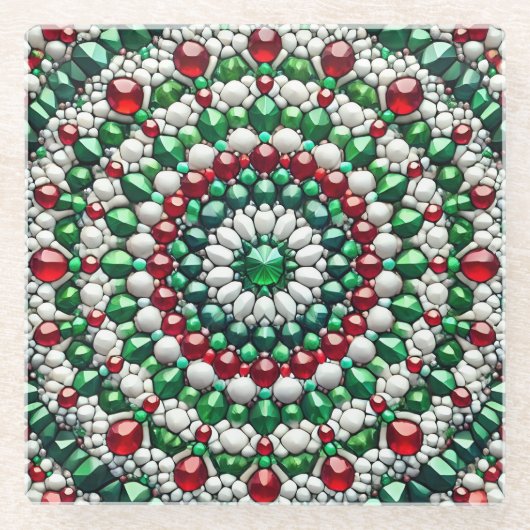 Untersetzer mit italienischen Farben (Vorderseite)