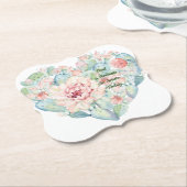 Untersetzer mit Kaktus Herz und Sinnvolles (angewinkelt)