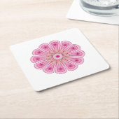 Untersetzer mit Kunst (angewinkelt)