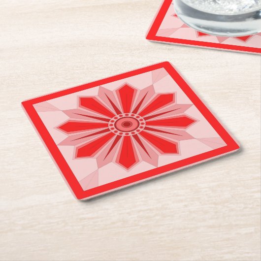 Untersetzer mit Kunst (angewinkelt)