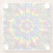 Untersetzer mit LGBTQ-Farben (Rückseite)