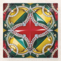 Untersetzer mit Los Angeles Colors