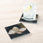 Untersetzer mit Magnolia Blossom Design (Schrägansicht)