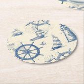 Untersetzer mit Meereselementen (Angewinkelt)