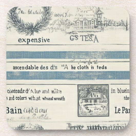 Untersetzer mit Meeresgedanken (Vorderseite)