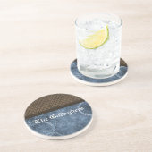 Untersetzer mit Metallgetriebe, blau (Seite)