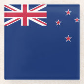 Untersetzer mit neuseeländischer Flagge (Vorderseite)