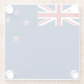 Untersetzer mit neuseeländischer Flagge (Rückseite)