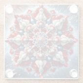 Untersetzer mit norwegischen Farben (Rückseite)