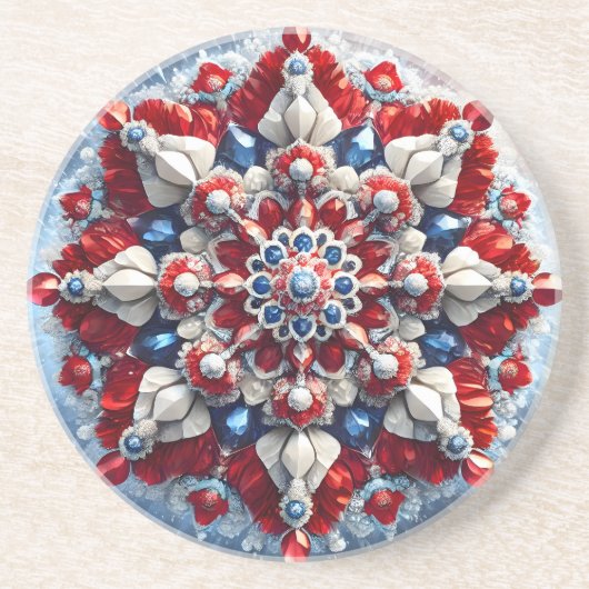 Untersetzer mit norwegischer Farbgestaltung (Vorne)