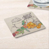 Untersetzer mit Orangen (angewinkelt)