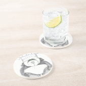 Untersetzer mit Panda-Bärenbild (Seite)