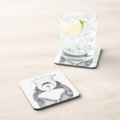 Untersetzer mit Panda-Bärenbild (Rechte Seite)