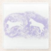 Untersetzer mit Pferdedesign (Vorderseite)