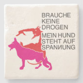 Untersetzer mit quadratischen Bildern (Vorderseite)