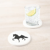 Untersetzer mit Saddlebred Pferd (Seite)