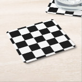 Untersetzer mit Schachbrett-Design (angewinkelt)