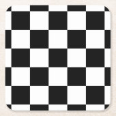 Untersetzer mit Schachbrett-Design (Vorderseite)