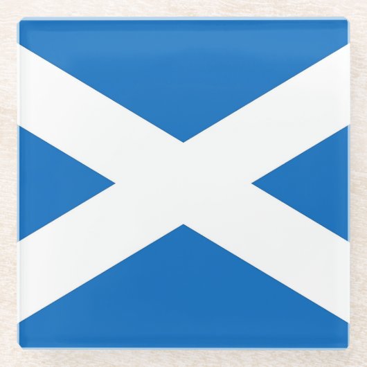 Untersetzer mit schottischer Flagge, Vereinigtes K (Vorderseite)