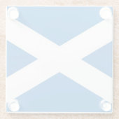 Untersetzer mit schottischer Flagge, Vereinigtes K (Rückseite)