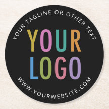 Untersetzer mit schwarzen Pulpboards mit Business-