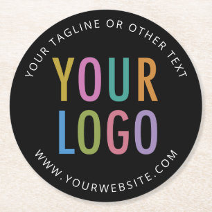 Untersetzer mit schwarzen Pulpboards mit Business-