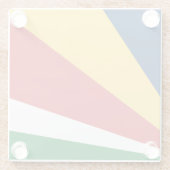 Untersetzer mit Seychellen-Farben (Rückseite)