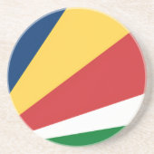 Untersetzer mit Seychelles Colors Design (Vorne)