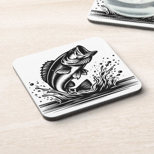 Untersetzer mit Sprungbrett [Set von 6] (Linke Seite)