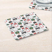 Untersetzer mit Themen aus London und England (angewinkelt)