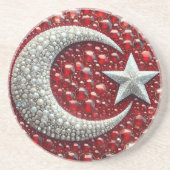 Untersetzer mit türkischem Farbdesign (Vorne)