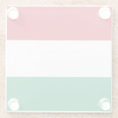 Untersetzer mit ungarischer Flagge (Rückseite)