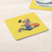 Untersetzer mit Vogelscheuche (angewinkelt)