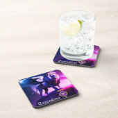 Untersetzer mit weißem Löwenzahn (Rechte Seite)