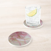 Untersetzer mit weißer und rosa Narben (Seite)