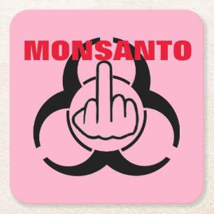 Untersetzer Monsanto Bio Hazard Gedreht