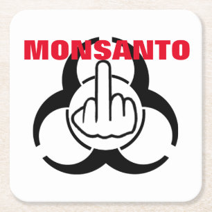 Untersetzer Monsanto Bio Hazard Gedreht