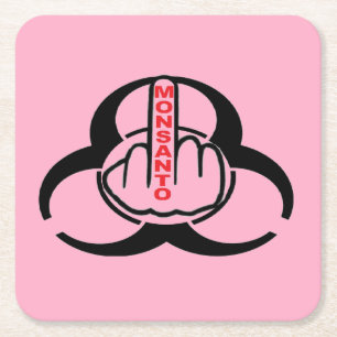 Untersetzer Monsanto Bio Hazard Gedreht