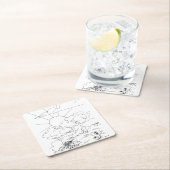 Untersetzer - Morgengrauen über dem Hügel (Vor Ort)