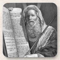 Untersetzer "Moses and the Zen Gebote"