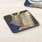Untersetzer "Moses and the Zen Gebote" (Linke Seite)