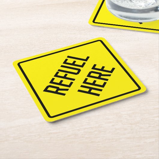 Untersetzer nachtanken (angewinkelt)