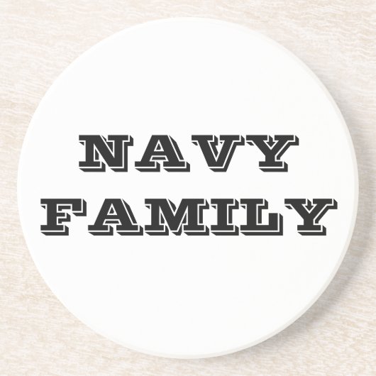 Untersetzer Navy (Vorne)