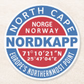 Untersetzer NORDKAPP (Vorderseite)